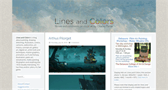 Desktop Screenshot of linesandcolors.com
